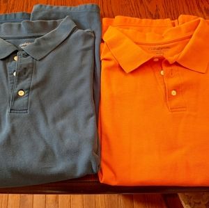 Lot of 2 Croft&Barrow Polo shirts